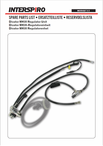 Diving - Module 2-2 - Spare parts & Service kits for MKIII Regulator