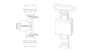 Twin cylinder kit 2x8L with QC