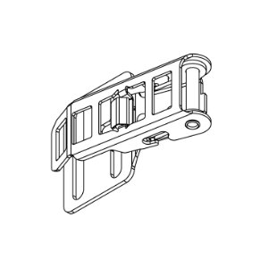 Cylinder strap buckle