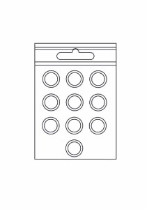 O-ring, 10 x 331100767