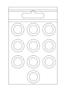 O-ring, 10 x 336900105
