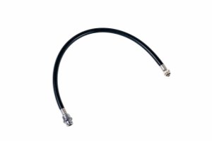 Spare hose for chemical hose with T-piece for chemical protective suits