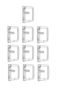 Protective cover, 10 x 346100159