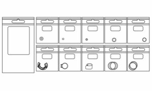 Service kit Plug-in whistle