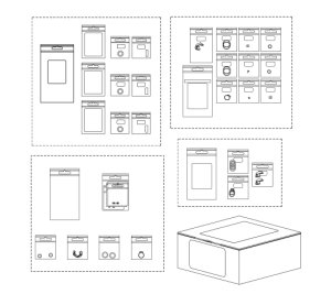 Service kit Divator DP1 panel, 300 bar, hand wheel version