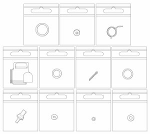 Service kit Divator Warning