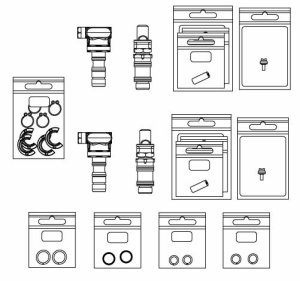Service kit for Spiroline TRS unit