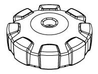 Hand wheel assy, black Replaces 460190243