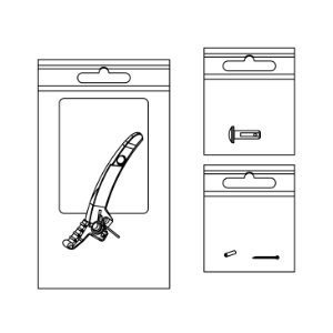 Indicator arm complete, flexible - Replaces: 99470-51 & 460190805