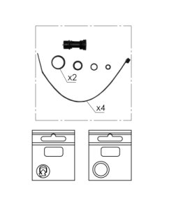 Service kit inflator