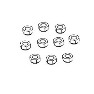Locking Nut M5, 10-pack (10 x 99799-05)