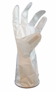 AlphaTec #02-100 inner glove on black inner ring, size 10