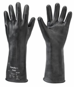 AlphaTec #38-628 Viton/Butyl gloves size 9